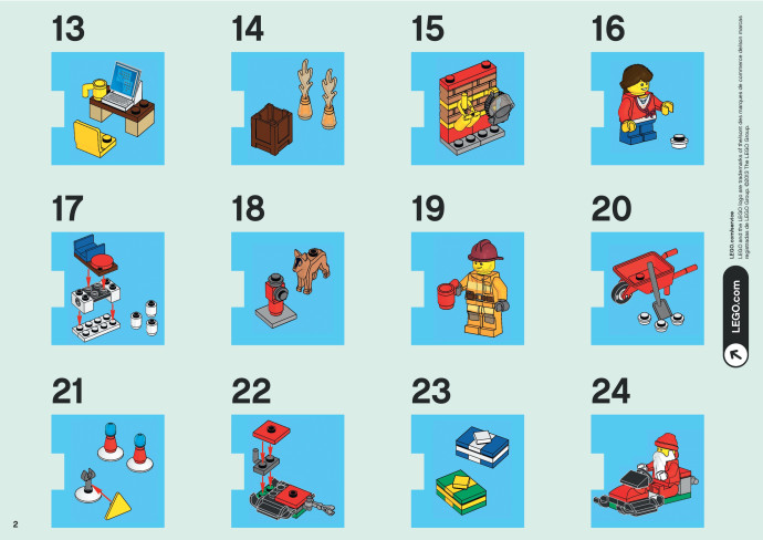 LEGO City Adventní kalendář