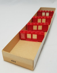 1 x 6 x 2 Shuttered Windows, Red or White