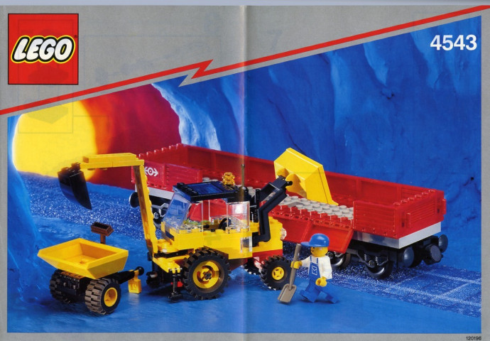 Railroad Tractor Flatbed
