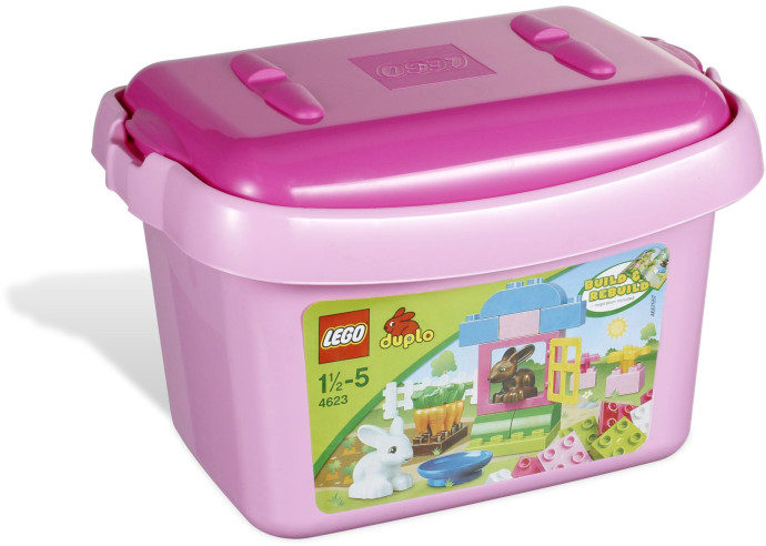 LEGO DUPLO Růžový box s kostkami