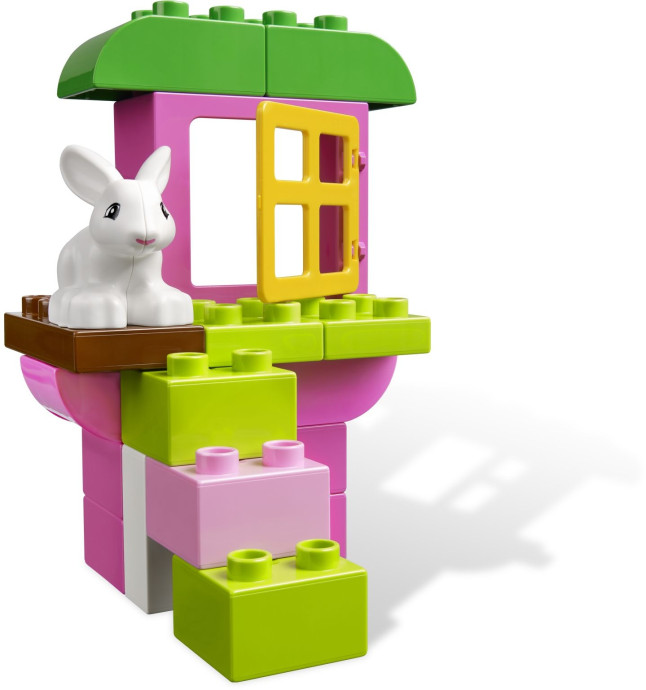 LEGO DUPLO Růžový box s kostkami