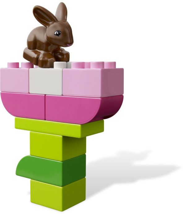 LEGO DUPLO Růžový box s kostkami