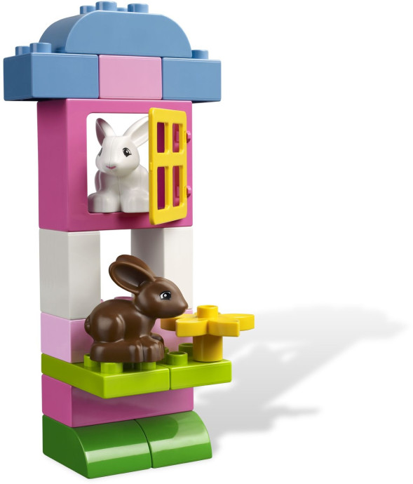 LEGO DUPLO Růžový box s kostkami