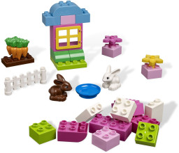 LEGO DUPLO Růžový box s kostkami