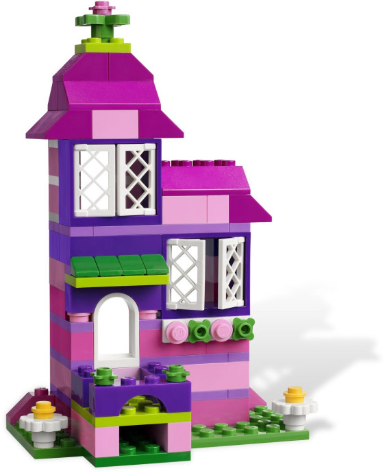 LEGO Růžový box s kostkami