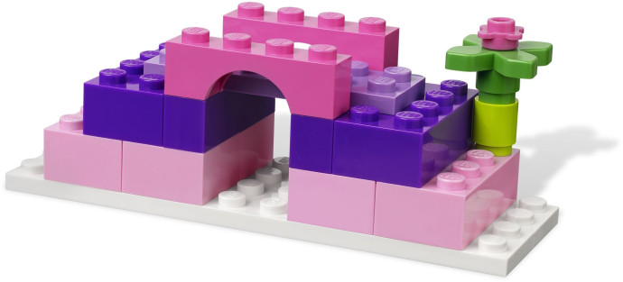 LEGO Růžový box s kostkami
