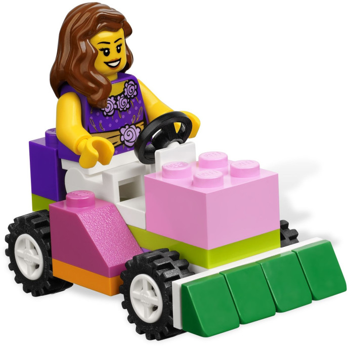 LEGO Růžový box s kostkami