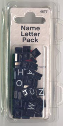 Letter Set Black