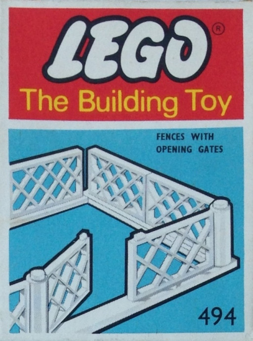 Gates and Fence, White (The Building Toy)