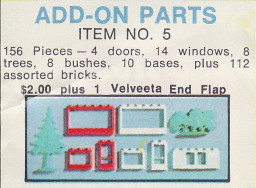 Promotional Set No. 5 (Kraft Velveeta)