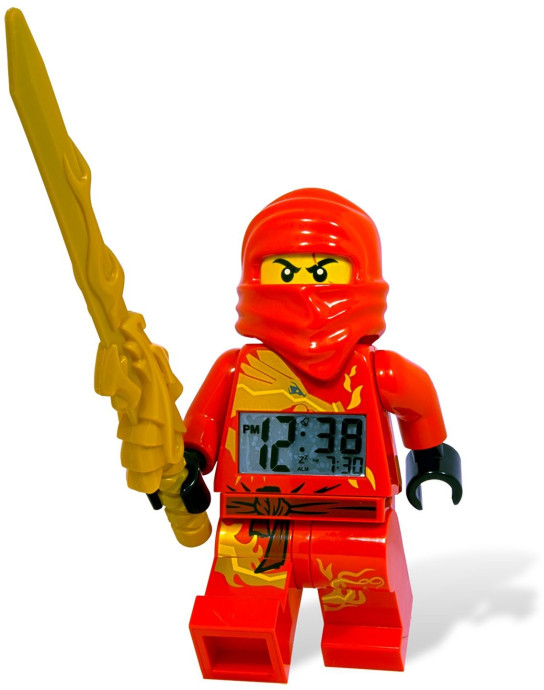 Ninjago Kai Minifigure Clock