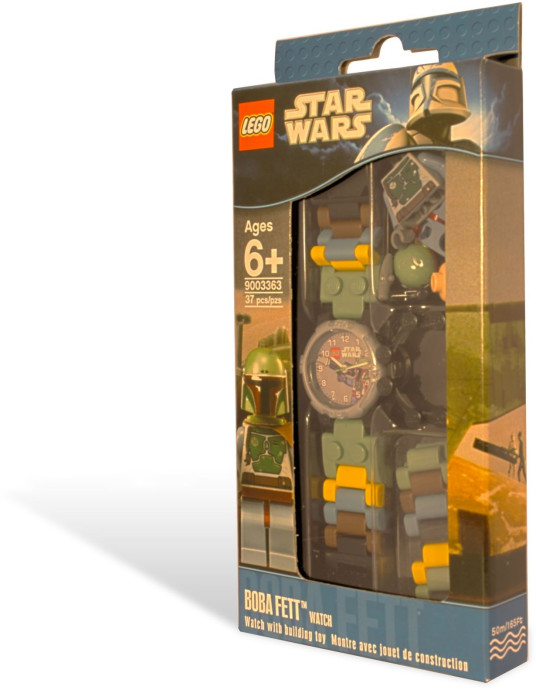 Star Wars with Boba Fett Minifigure Watch 