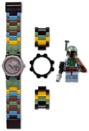 Star Wars with Boba Fett Minifigure Watch 