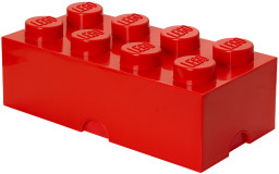 8 stud Red Storage Brick