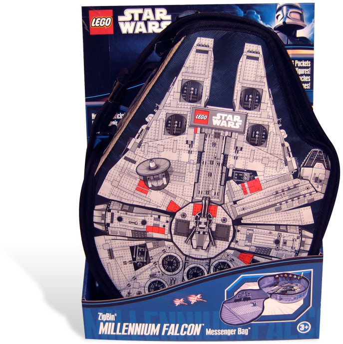 ZipBin Millennium Falcon Messenger Bag