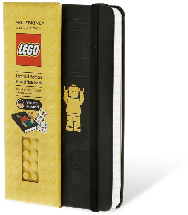 Moleskine notebook yellow brick, ruled, small