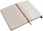 Moleskine notebook red brick, plain, large 