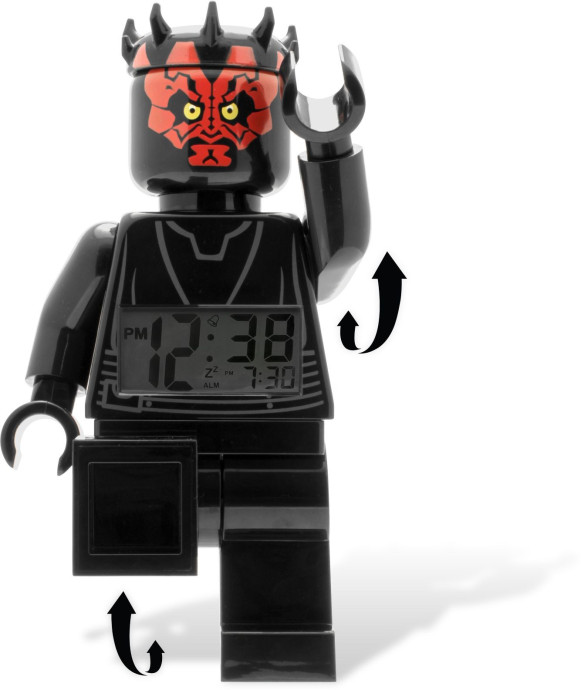 Darth Maul Minifigure Clock
