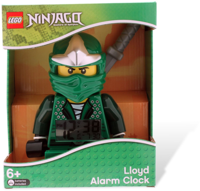 Ninjago Lloyd ZX Minifigure Alarm Clock