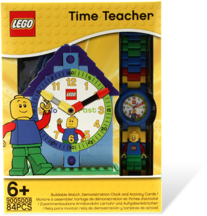 Time-Teacher Minifigure Watch & Clock