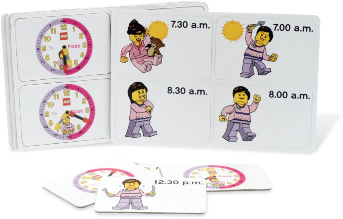 Time-Teacher Girl Minifigure Watch & Clock