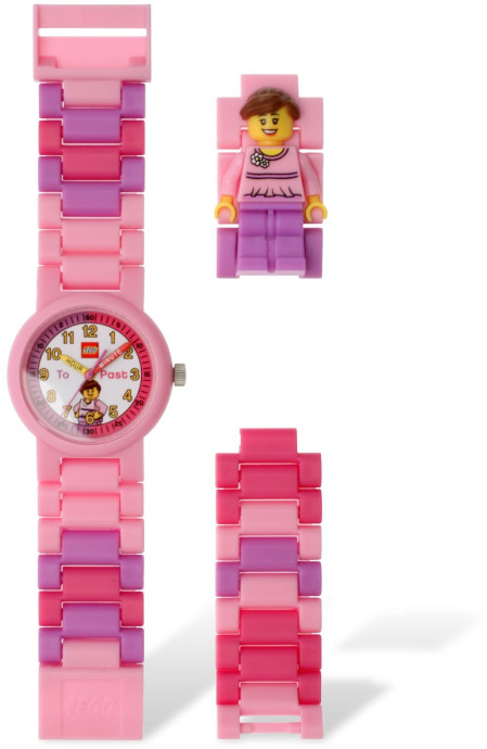 Time-Teacher Girl Minifigure Watch & Clock