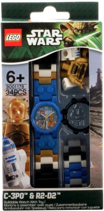 C-3PO and R2-D2 Minifigure Watch