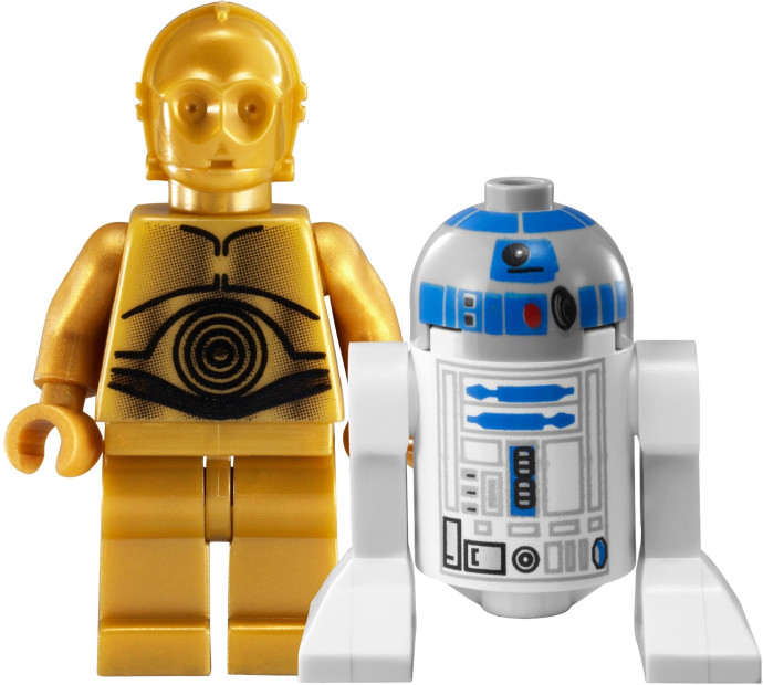 C-3PO and R2-D2 Minifigure Watch