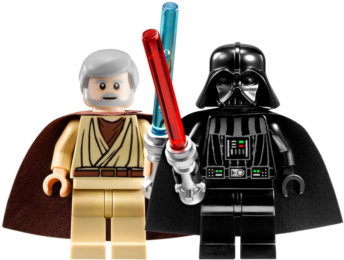 Obi-Wan Kenobi vs. Darth Vader Minifigure Watch
