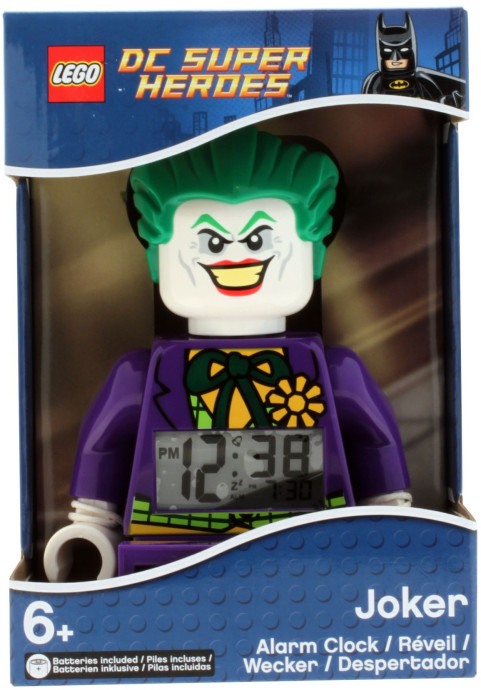 The Joker Minifigure Clock