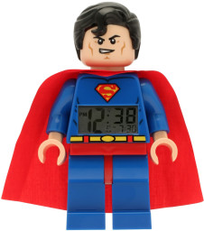 Superman Minifigure Clock