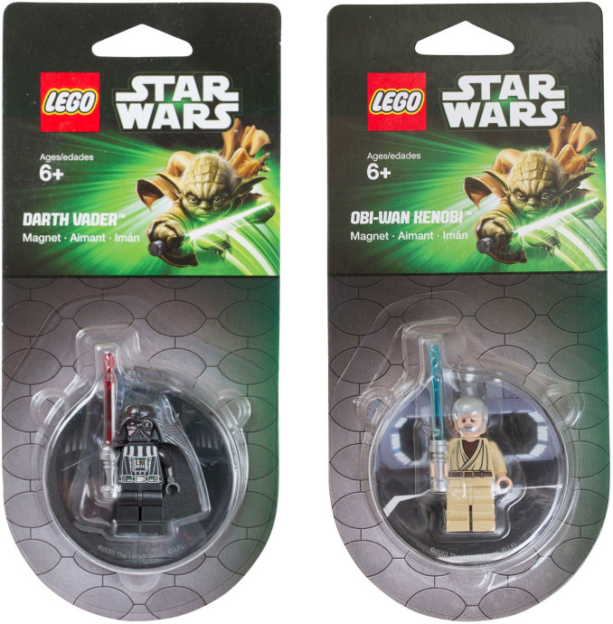 Darth Vader and Obi Wan Kenobi Magnets