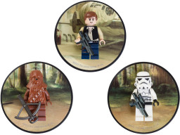 Han Solo, Chewbacca and Stormtrooper Magnets