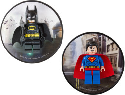 Batman and Superman magnets