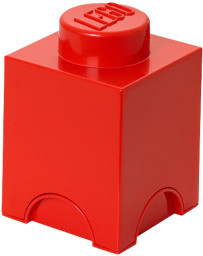 1 stud Red Storage Brick