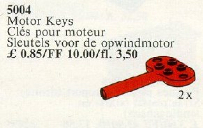 2 Keys for Wind-Up Motor