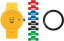 Happiness Yellow Adult Watch