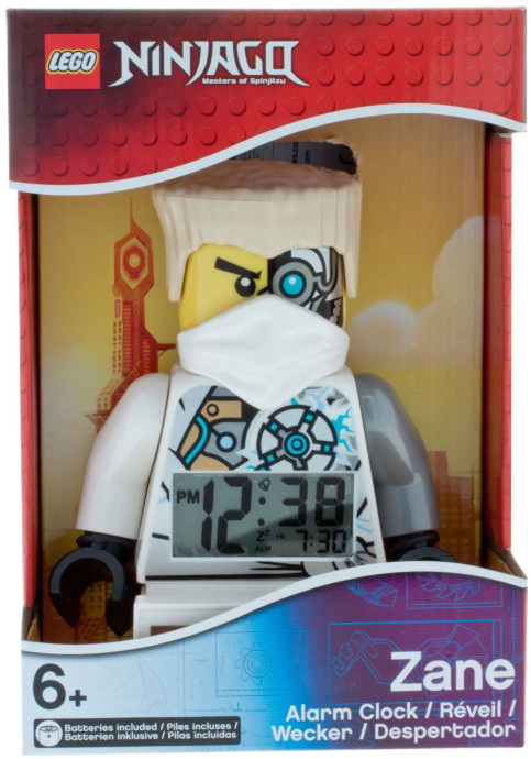 LEGO NINJAGO Zane Minifigure Clock