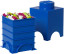 LEGO 1 stud Blue Storage Brick