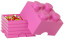 4 stud Pink Storage Brick