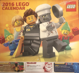 LEGO 2016 Wall Calendar