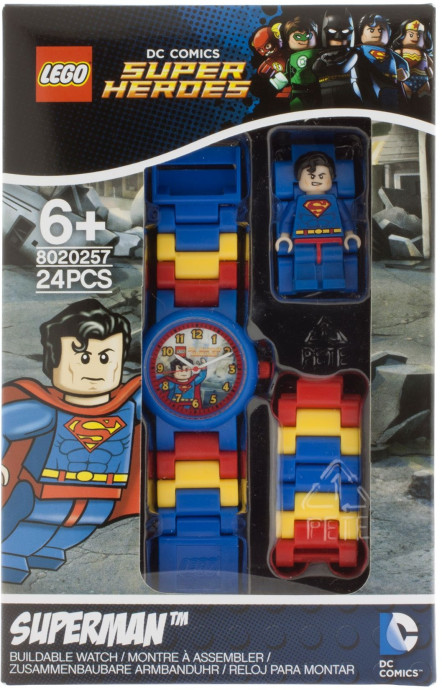 Superman Minifigure Link Watch
