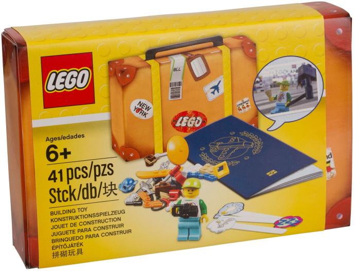 Travel Building Suitcase