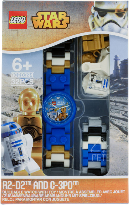 C 3PO and R2 D2 Minifigure Watch