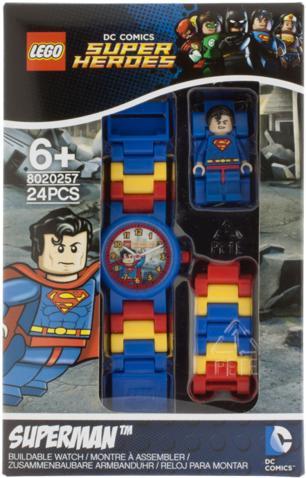 Superman Minifigure Link Watch