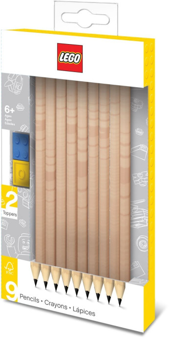 LEGO 9 Pack Graphite Pencils