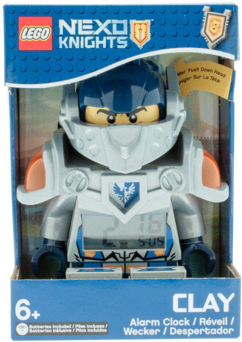 Clay Minifigure Alarm Clock