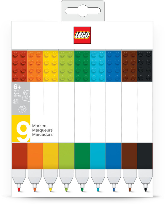 9 Pack Marker Set
