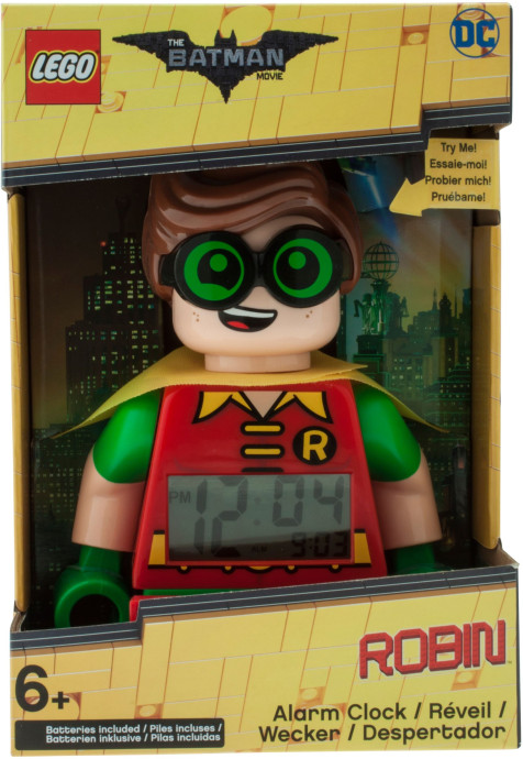 THE LEGO BATMAN MOVIE Robin™ Minifigure Alarm Clock