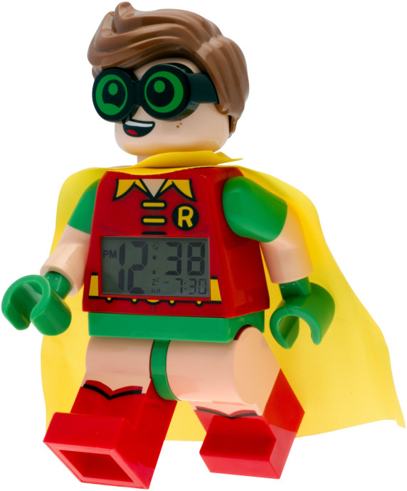 THE LEGO BATMAN MOVIE Robin™ Minifigure Alarm Clock